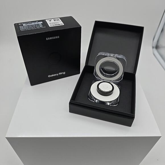 Samsung Galaxy Ring Titanium Black SM-Q503 Smart Ring Bluetooth Size 13